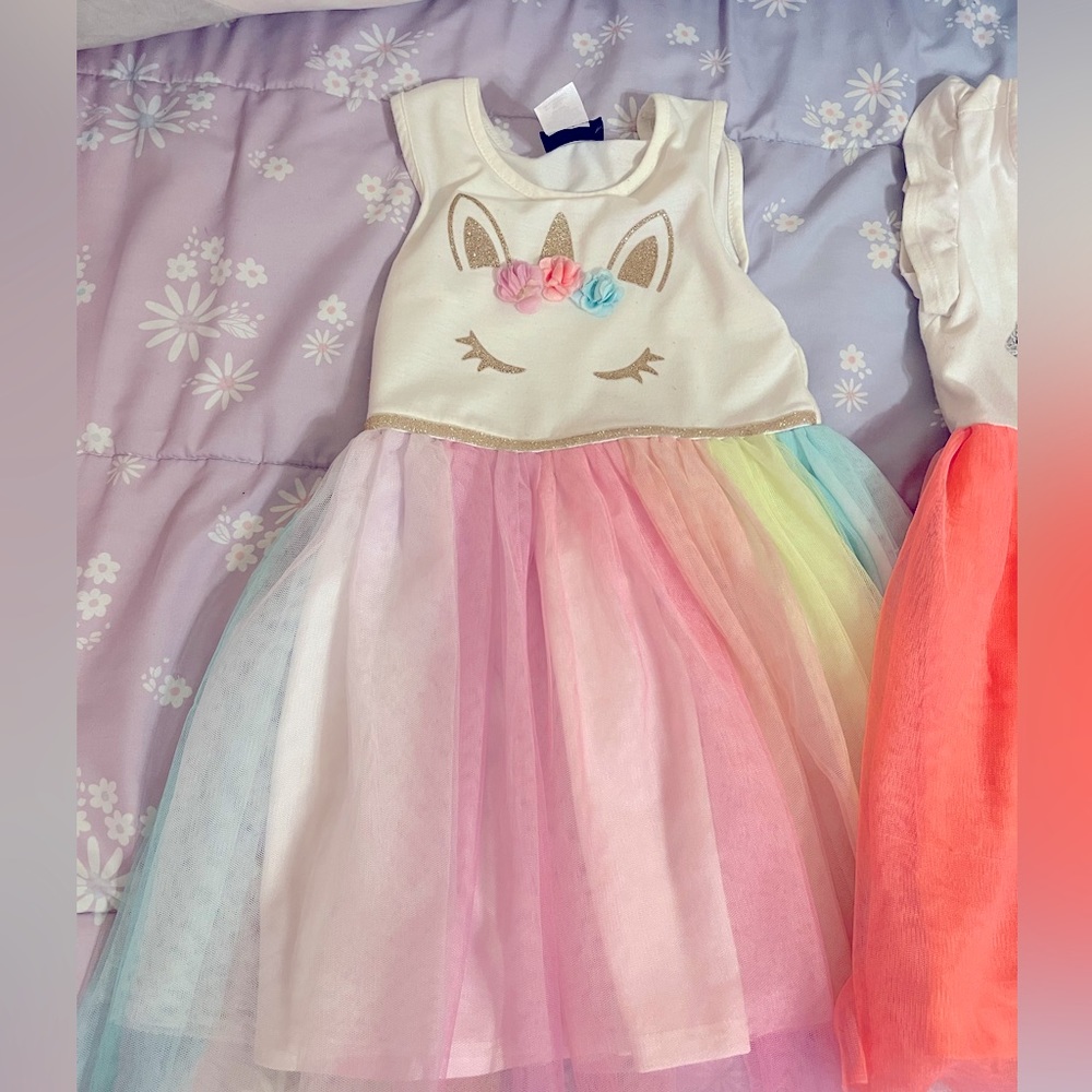 2 toddler girls dresses